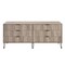 Manhattan Comfort DUMBO 6-Drawer Double Low Dresser in Grey DR003-GY - alternate 3